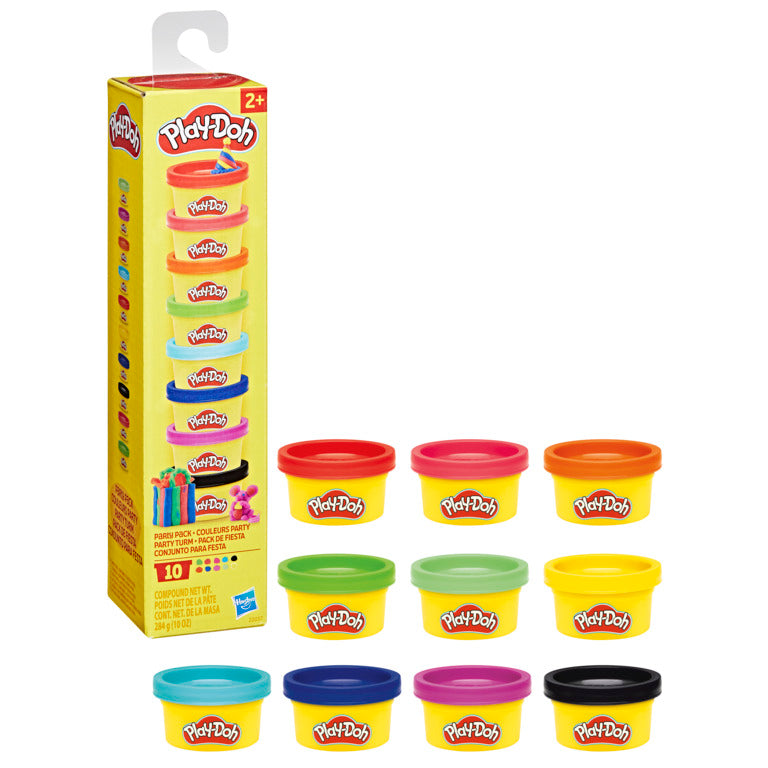 Play-Doh Party Pack Classic Colors 10- 1 Ounce Tubs Set