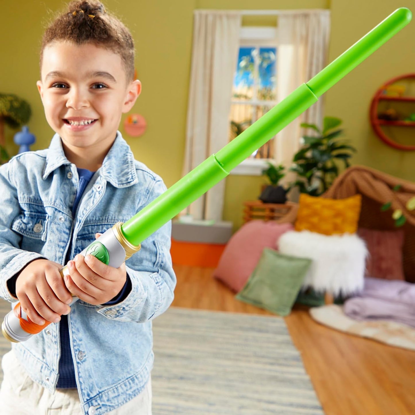 Star Wars Young Jedi Adventures Kai Brightstar Training Lightsaber
