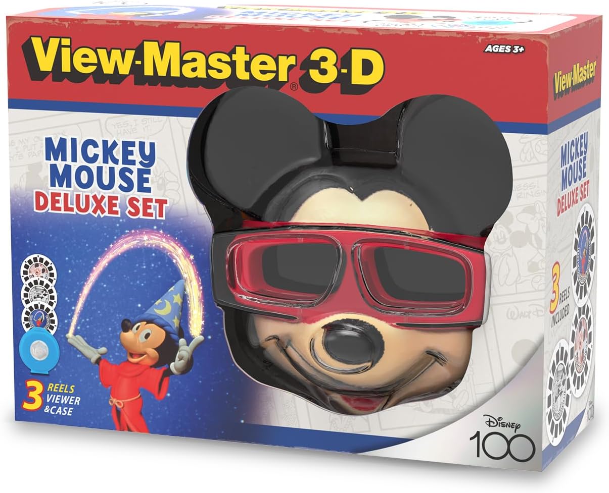 Disney View Master Mickey Mouse 100-Years of Wonder Celebration Window Box