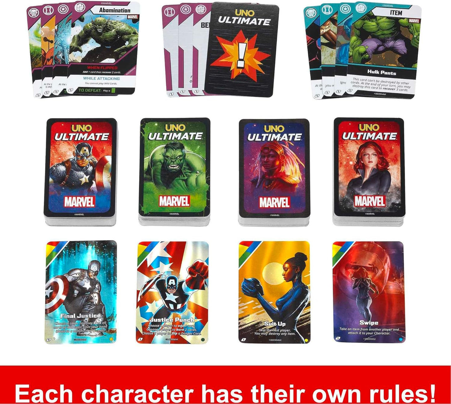UNO: Ultimate Marvel Avengers Gard Game