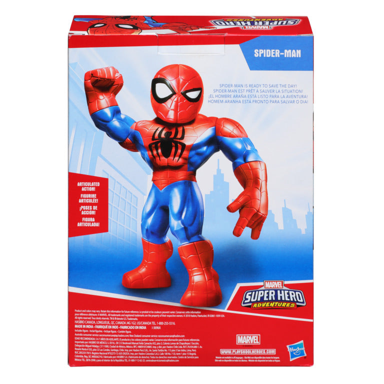 Playskool Super Hero Adventures Mega Mighties Spider Man 10-Inch Figure