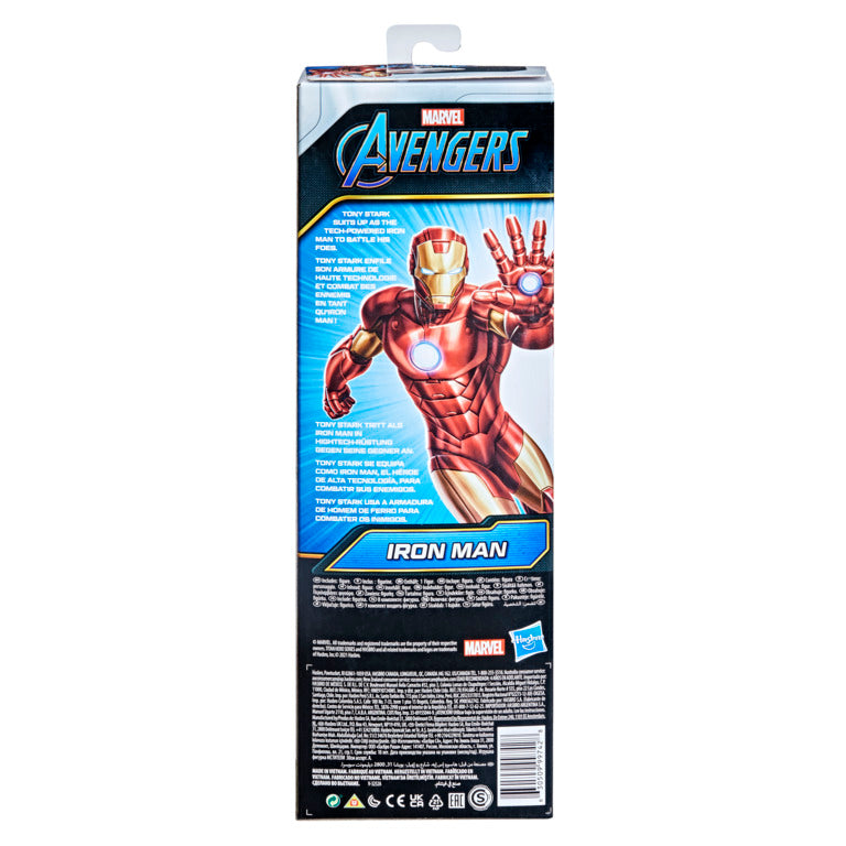 Marvel Avengers Titan Hero Series Blast Gear Iron Man Action Figure