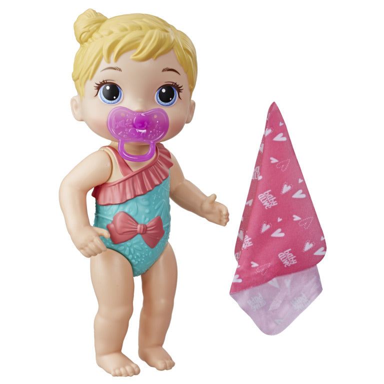 Baby Alive Splash 'n Snuggle Doll (Blonde Hair)
