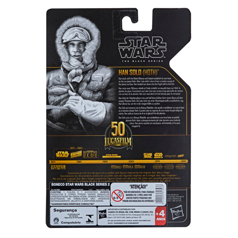 SW The Black Series The Empire Strikes Back Han Solo (Hoth) Figure