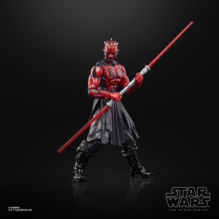 Star Wars The Black Series Darth Maul Comic Book Figure