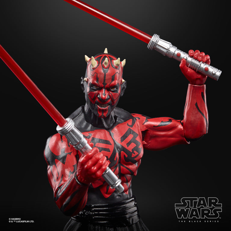 Star Wars The Black Series Darth Maul Comic Book Figure