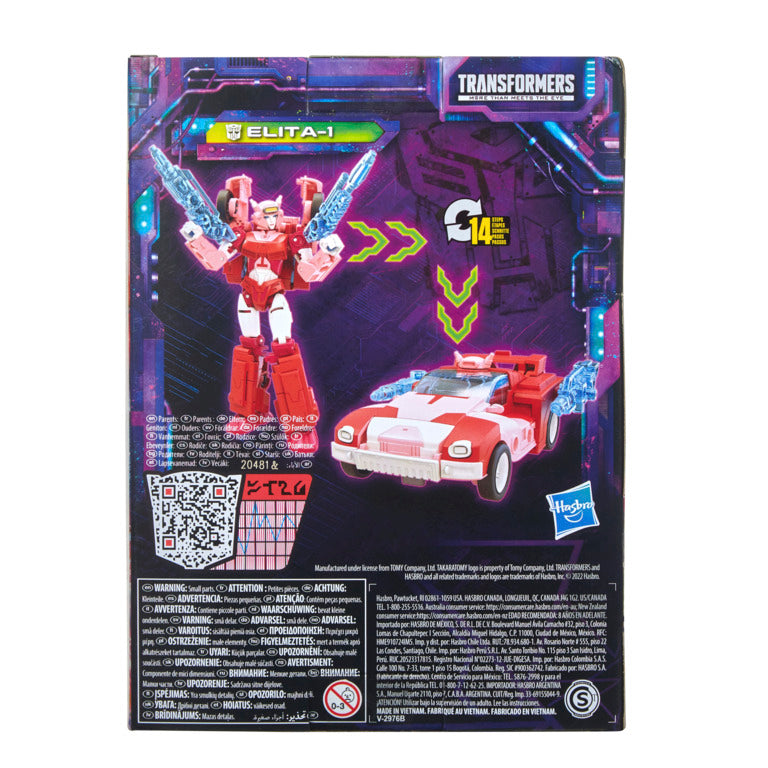 Transformers Generation Legacy EV Deluxe Elita Figure