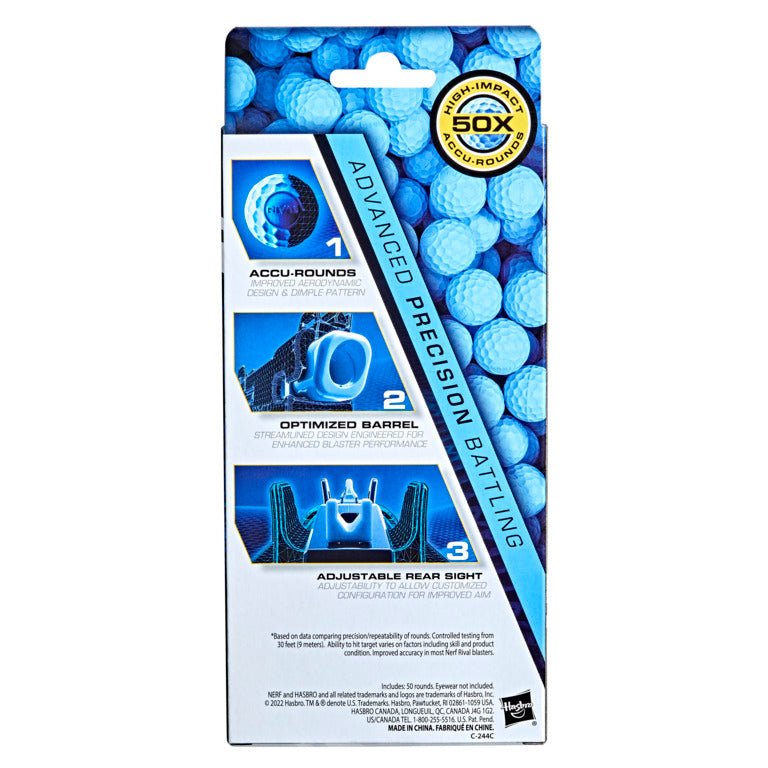 Nerf Rival 50 Accu-Round Refill Pack