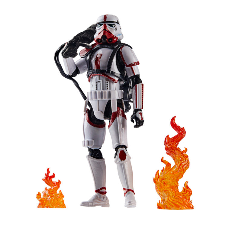 Star Wars The Vintage Collection Incinerator Trooper and Grogu Figure