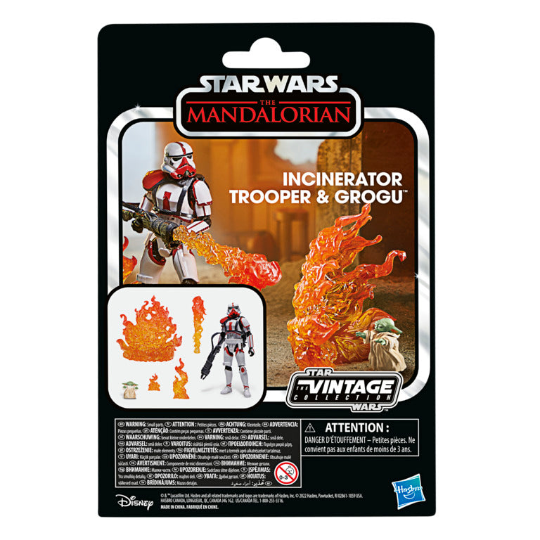 Star Wars The Vintage Collection Incinerator Trooper and Grogu Figure