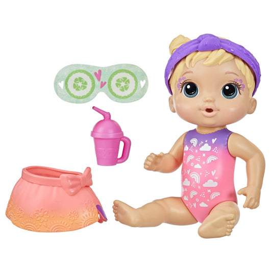 Baby Alive Rainbow Spa Baby Doll (Blonde Hair)