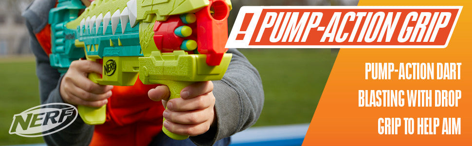 Nerf Dinosquad Armorstrike 8-Dart Drum Blaster