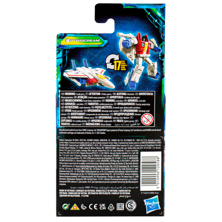 Transformers Legacy Evolution Starscream 3.5" Figure
