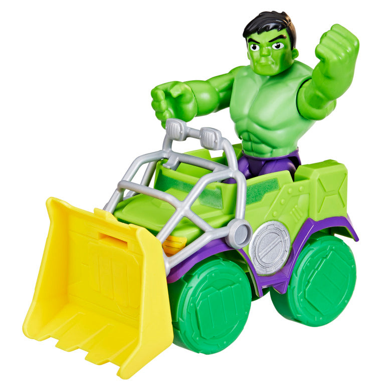 Marvel Spidey and His Amazing Friends Hulk Smash Truck Set