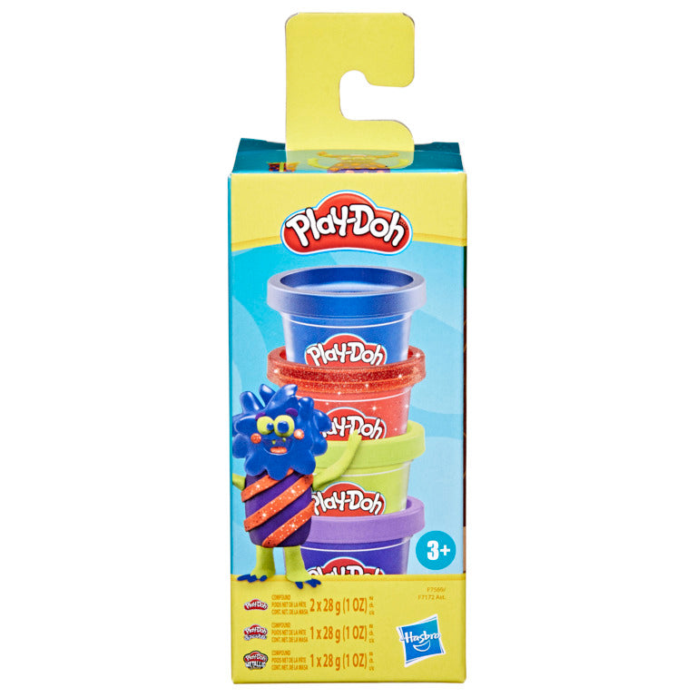 Play-Doh Mini Monster Colors 4- 1oz Tubs Pack