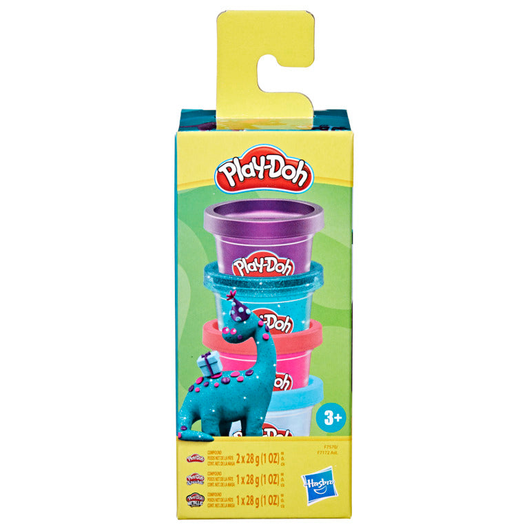 Play-Doh Mini Dino Colors 4- 1oz Tubs Pack
