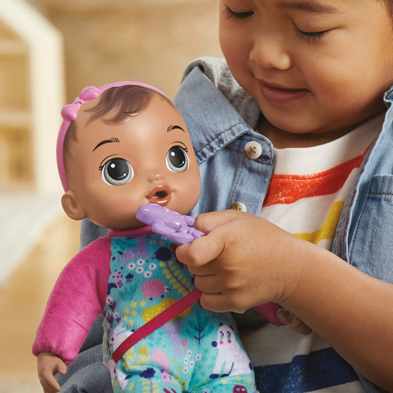 Baby Alive Soft 'n Cute Doll (Brown Hair)