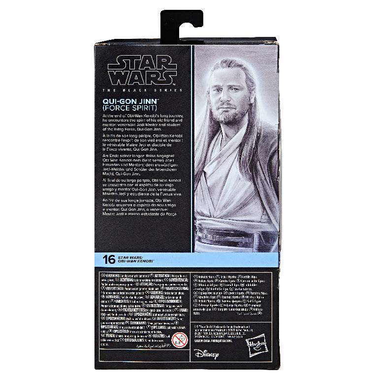 Star Wars The Black Series Qui-Gon Jinn (Force Spirit) 6" Action Figure