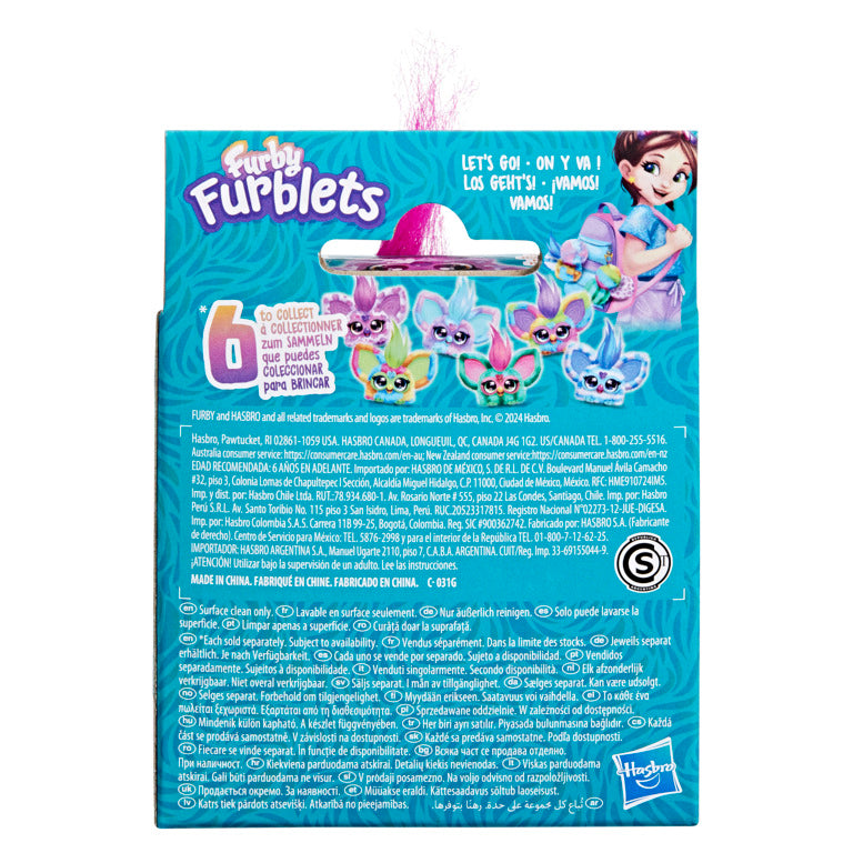 Furby Furblets Hip-Bop Electronic Plush Toy