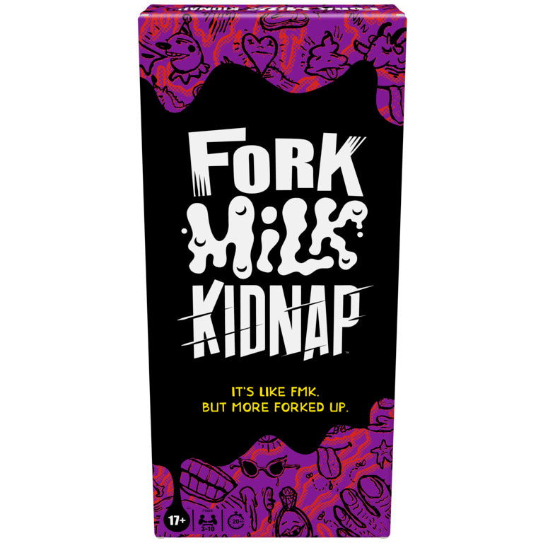 Fork Milk Kidnap Action Card Game!