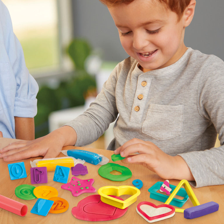 Play-Doh Numbers and Shapes