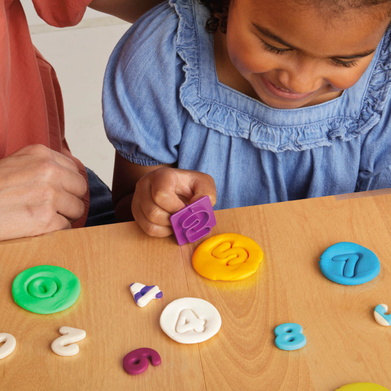 Play-Doh Numbers and Shapes