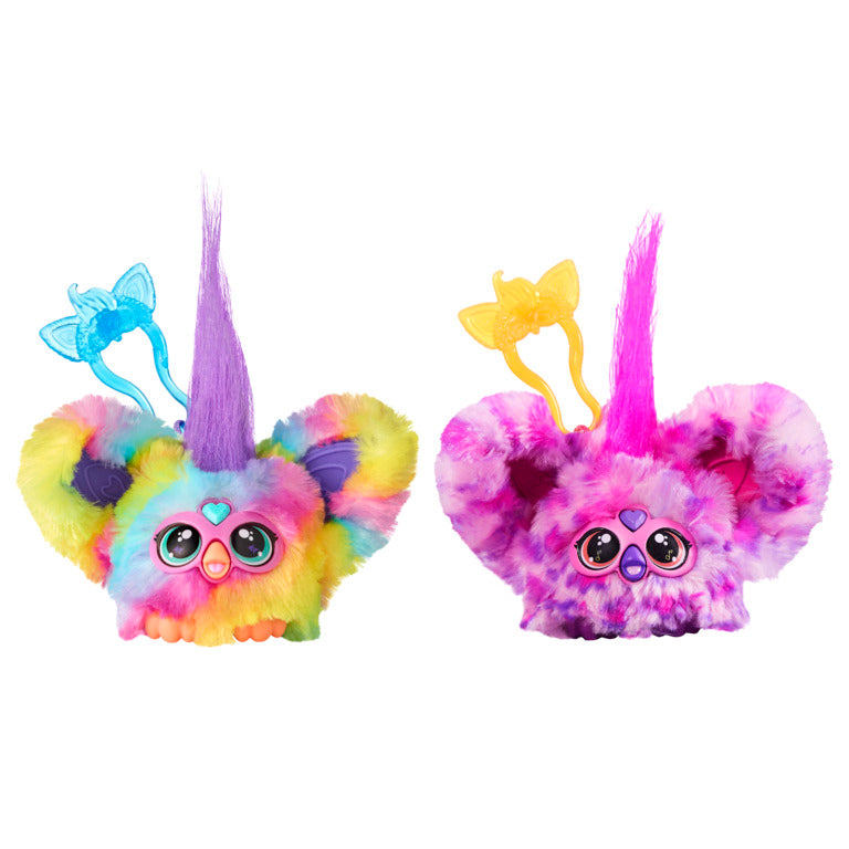Furby Furblets 2-Pack Ray-Vee & Hip-Bop Mini Electronic Plush Toy