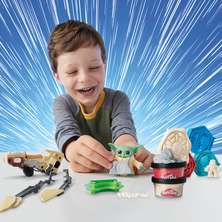 Play-Doh Star Wars The Mandalorian Launching Speeder Set