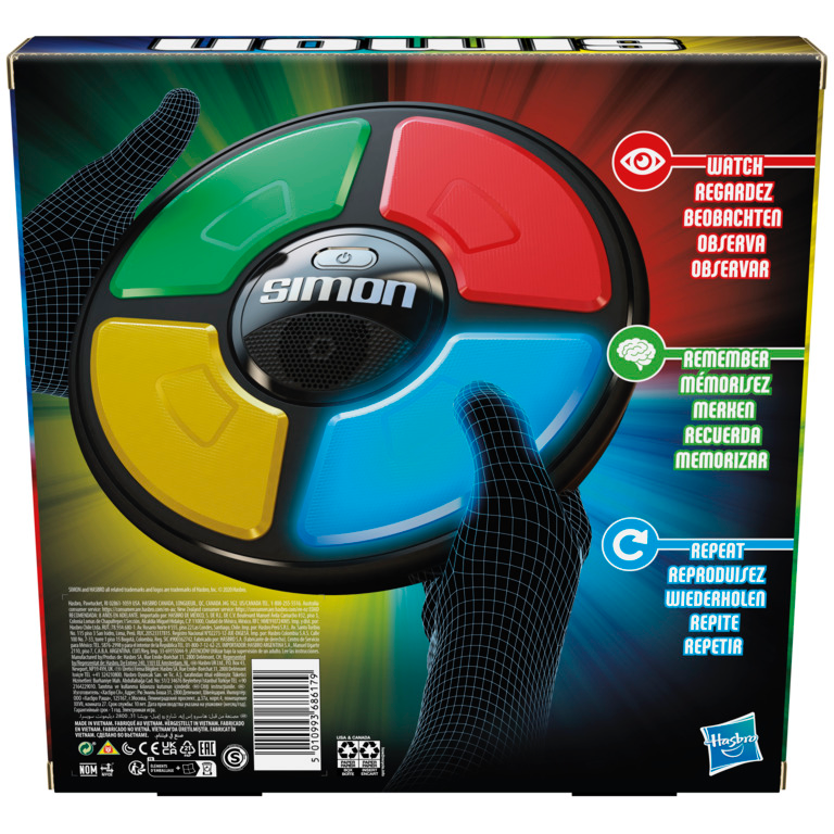 Simon Classic Hand Held Electronic Game