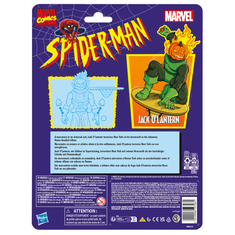 Marvel Legends Spider-Man Series Jack O'Lantern 6" Figure