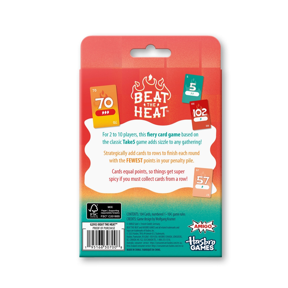 Beat the Heat Card Game