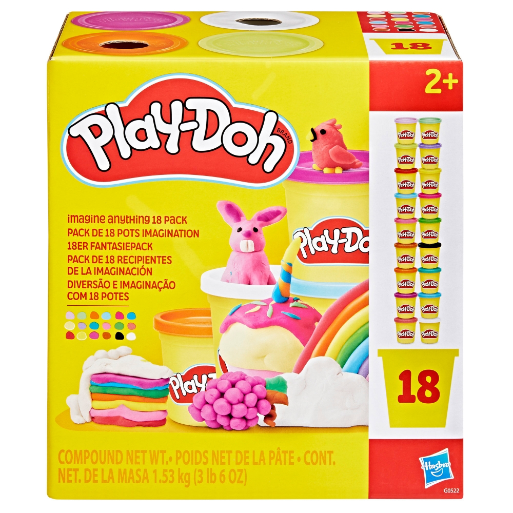Play-Doh Imagine Anything 18 Pack Multicolored 3oz Tub Set