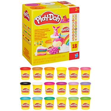 Play-Doh Imagine Anything 18 Pack Multicolored 3oz Tub Set