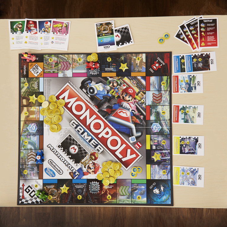Monopoly Gamer Mario Kart: Spanish Version