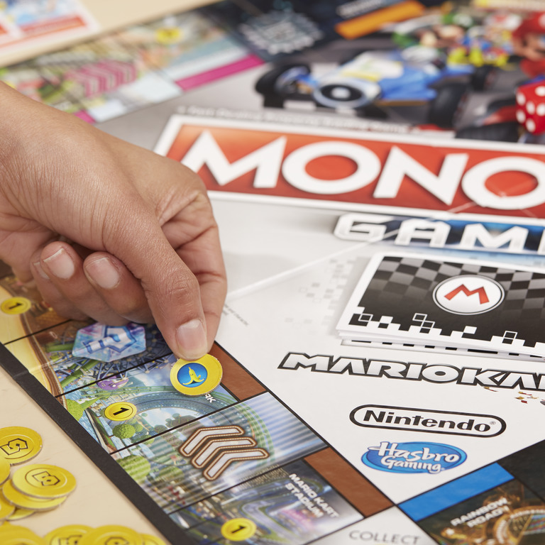 Monopoly Gamer Mario Kart: Spanish Version