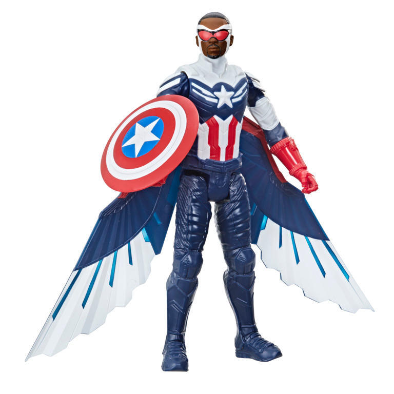 Marvel Titan Hero Series Captain America (Sam Wilson) Figure