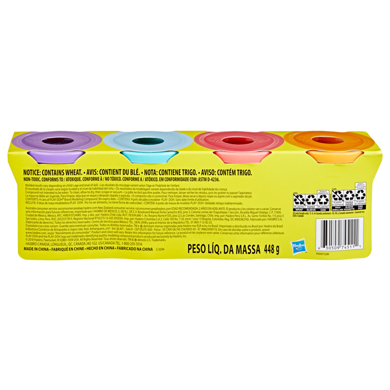 Play-Doh 4 Pack Sweet Colors