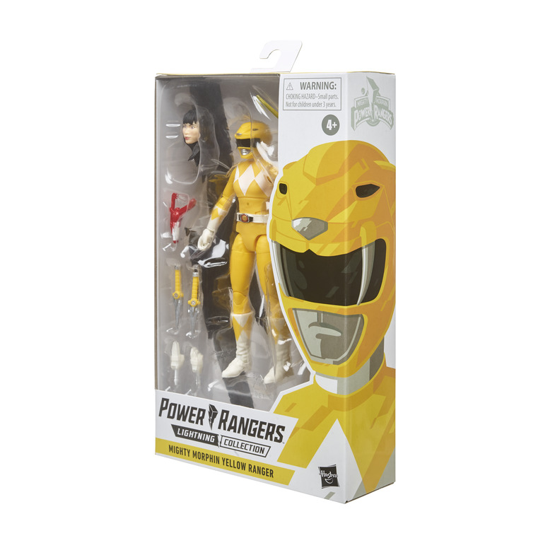 Power Rangers Lightning Collection Mighty Morphin Yellow Ranger Figure