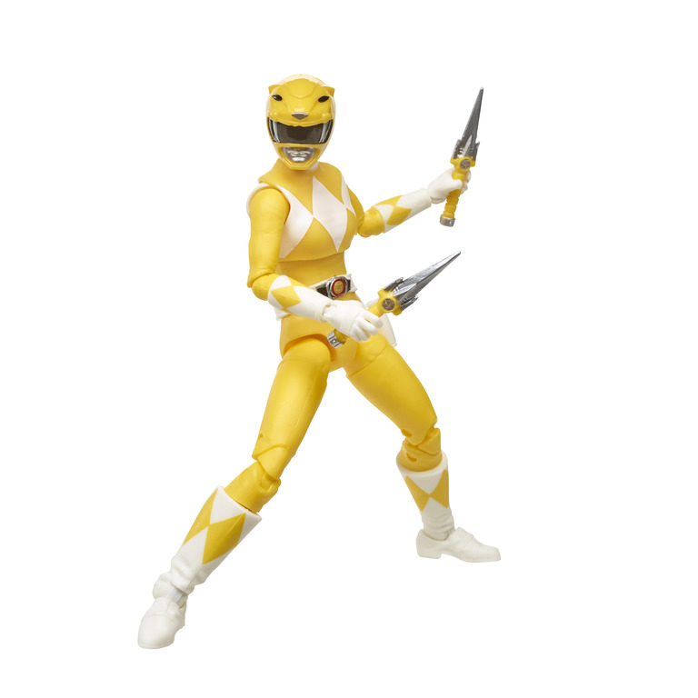 Power Rangers Lightning Collection Mighty Morphin Yellow Ranger Figure