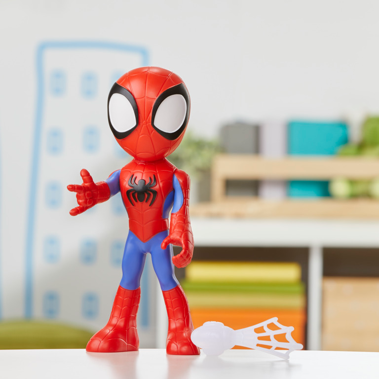 Marvel Spidey and His Amazing Friends Supersized Spidey 9” Action Figure