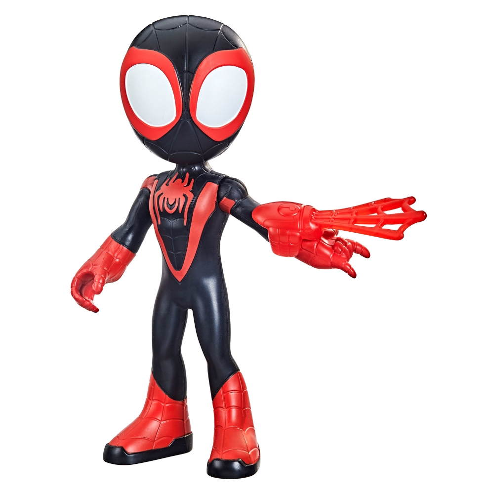 Marvel Spidey and His Amazing Friends Supersized Miles Morales 9” Action Figure