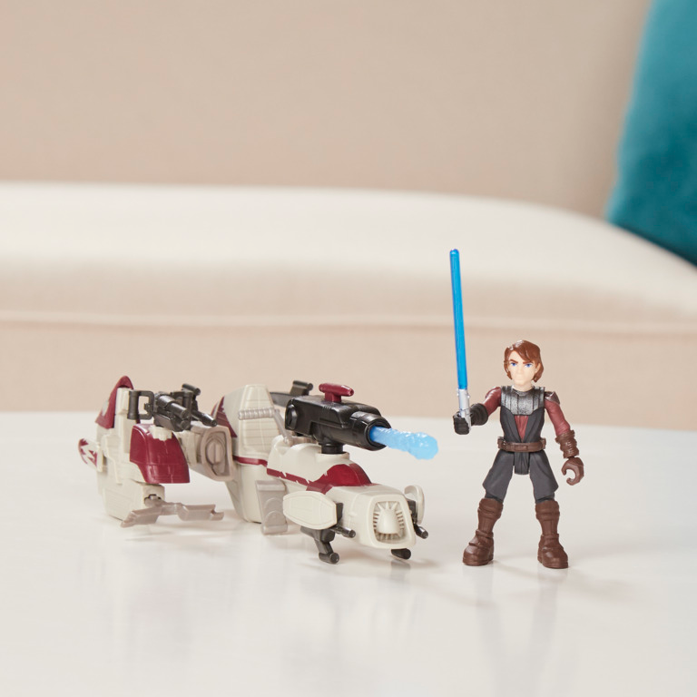 Star Wars Mission Fleet Anakin Skywalker Barc Speeder Figure Set