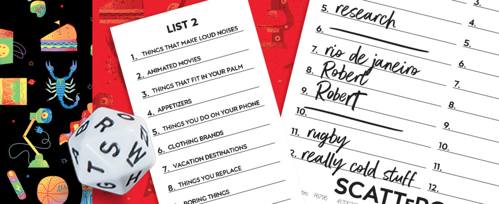 Scattergories Classic Game