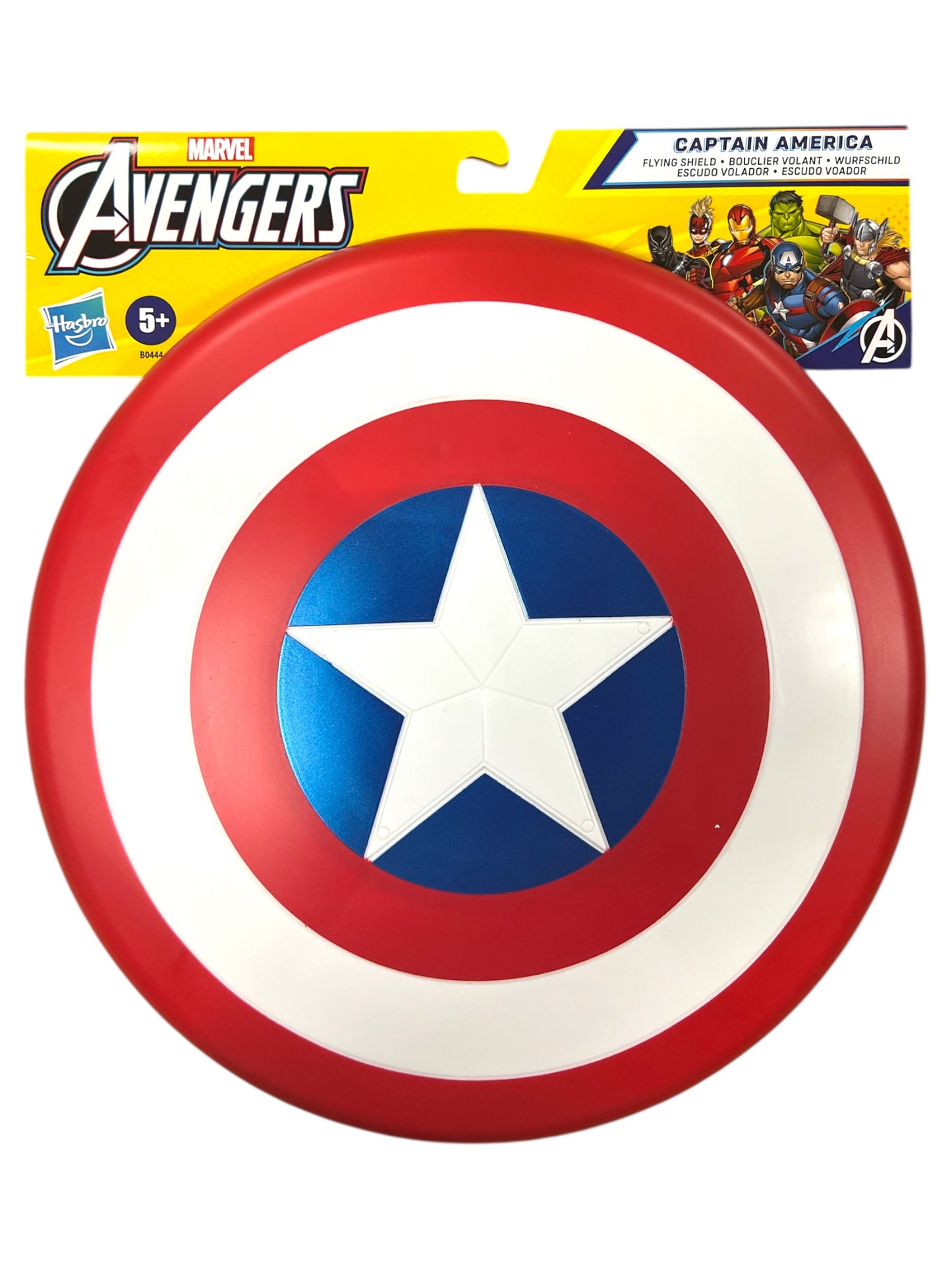 Marvel Avengers Captain America 11" Classic Flying Shield with Arm Strap