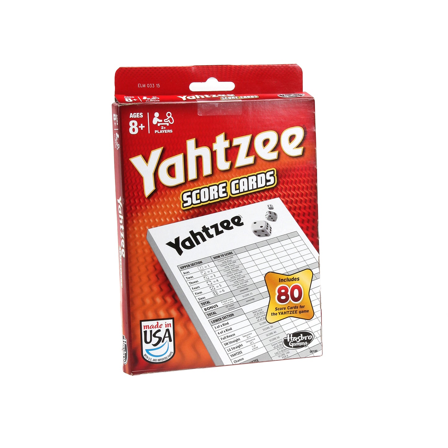 Yahtzee Score Pads