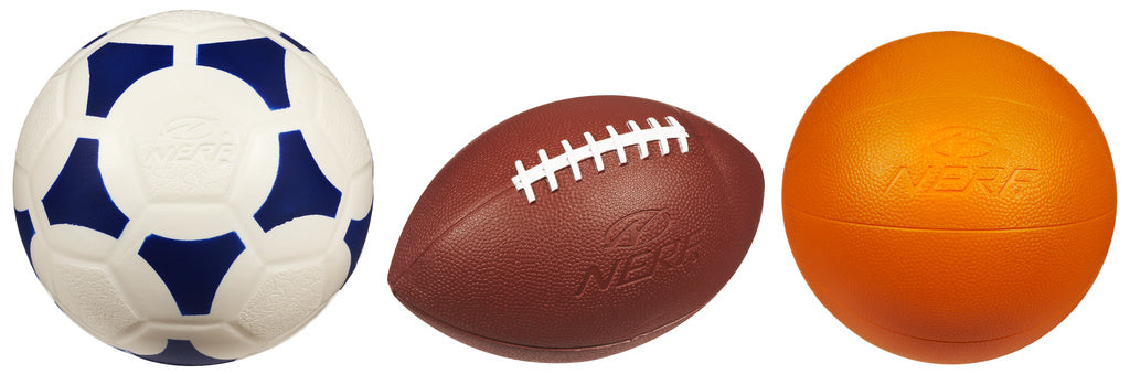 Nerf Mini Sports Ball Multi-Pack