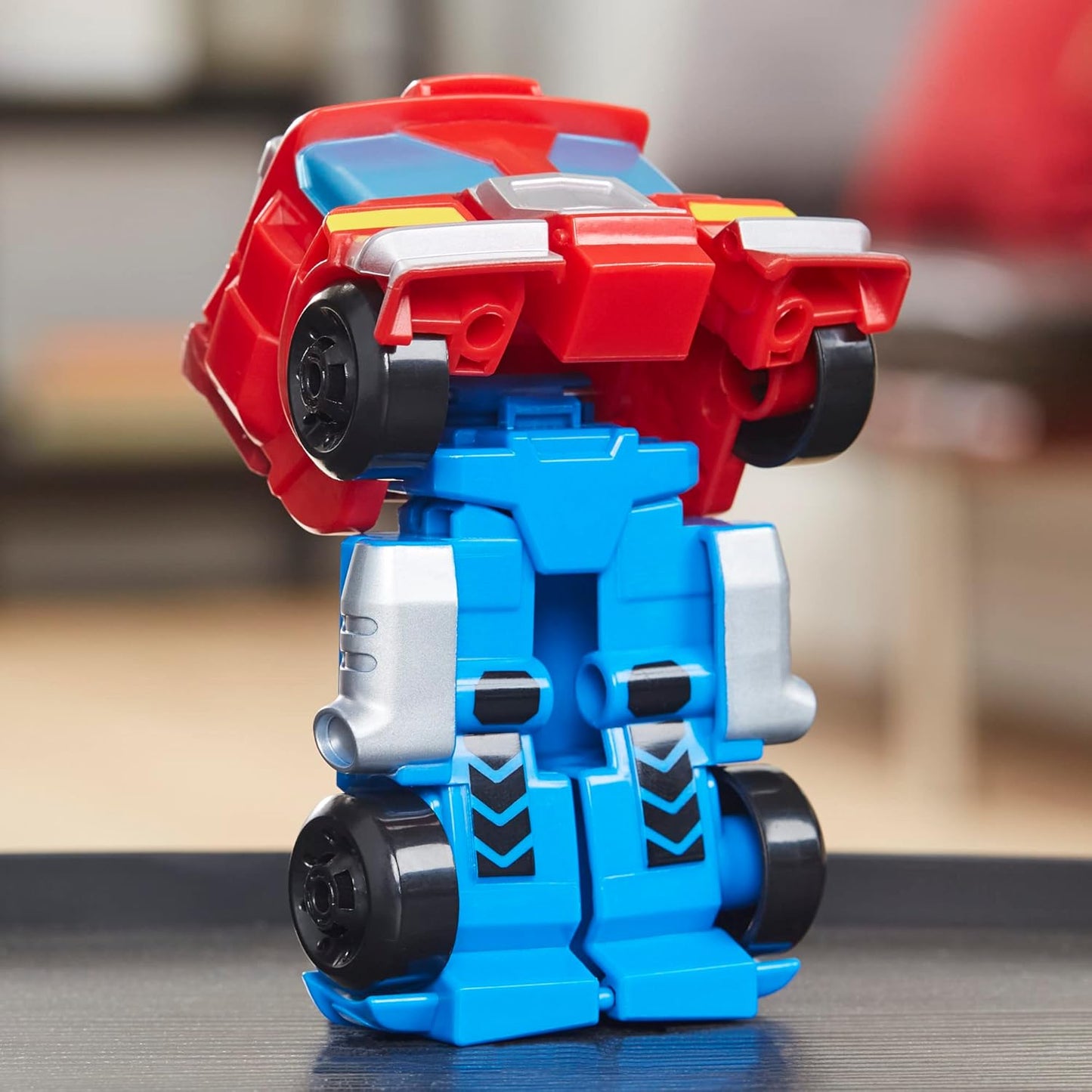 Transformers Rescue Bots Academy 4.5" Easy 1-Step Optimus Prime Figure