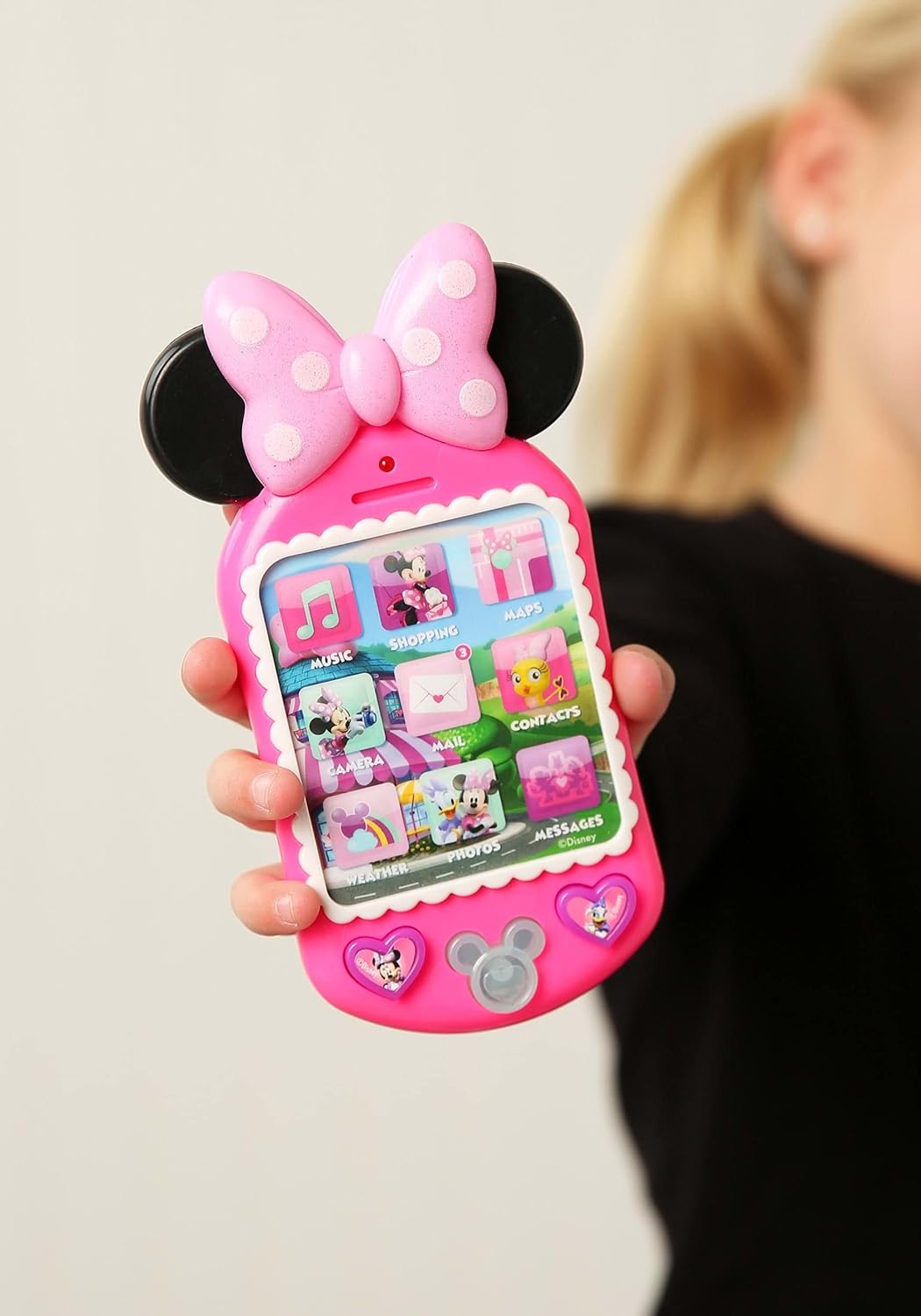 Disney Junior 'Why Hello!' Minnie Mouse Cell Phone Toy