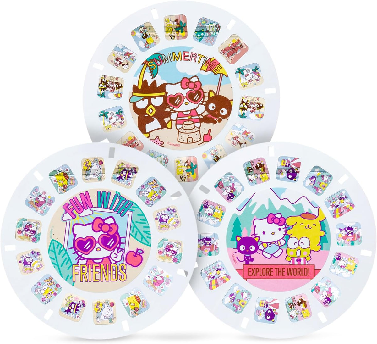 Hello Kitty Deluxe View Master Window Box Reel Viewer