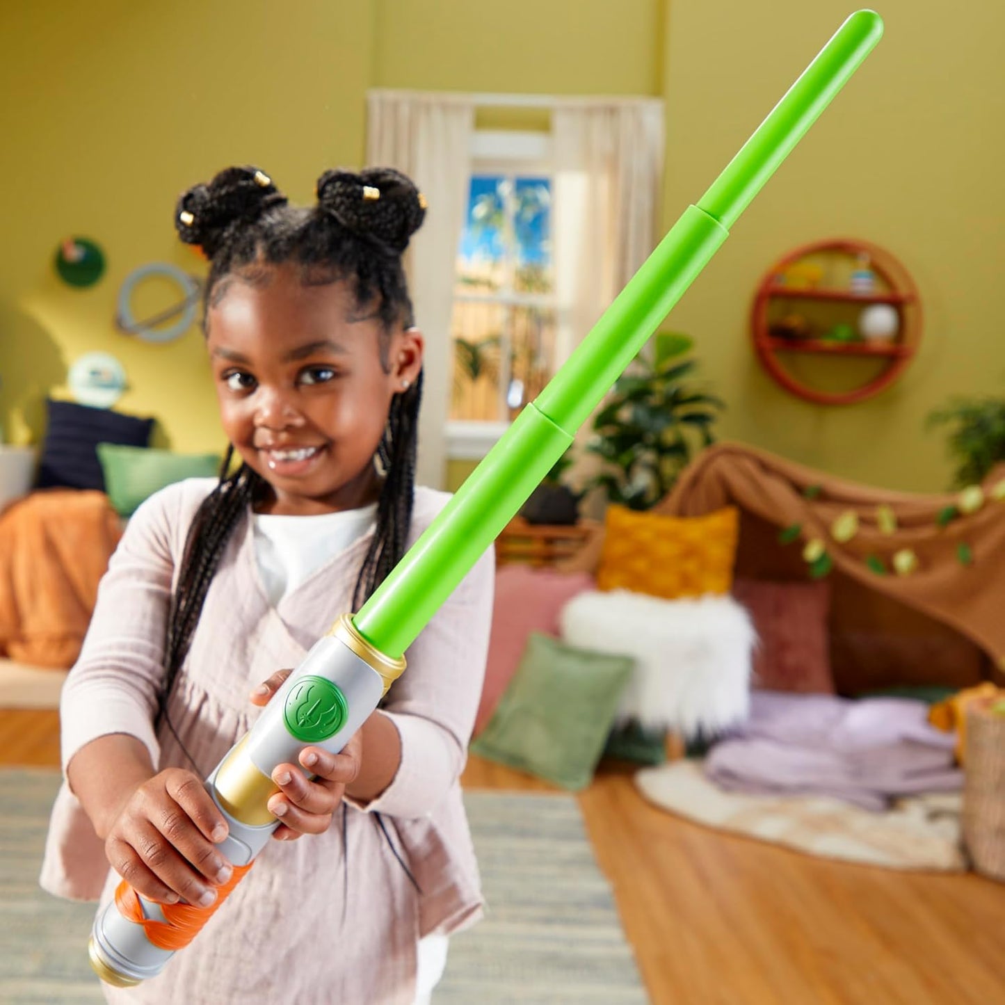 Star Wars Young Jedi Adventures Kai Brightstar Training Lightsaber